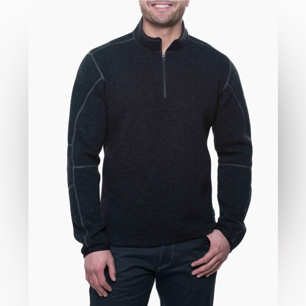 Kuhl THOR™ 1/4 Zip ThermoKore Fleece Size XXL Charcoal Grey